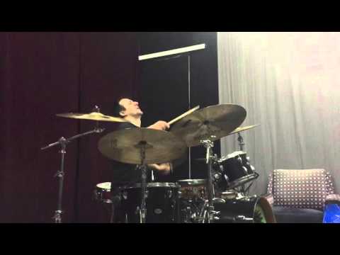 Drum practise Blagoja Antovski