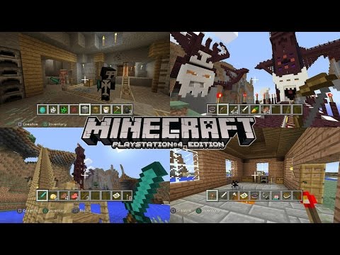 minecraft playstation 4 trailer