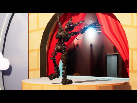 Burntrap Comes Out Of Sun Secret Room And Jumpscares Gregory - FNAF Security Breach