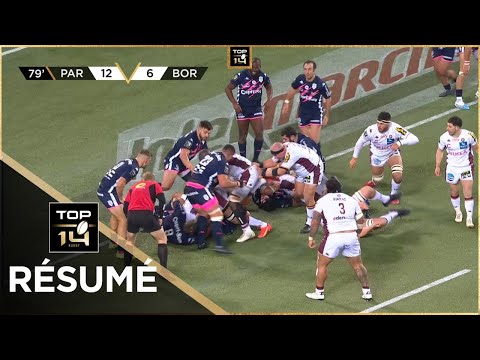 TOP 14 - Résumé Stade Français Paris-Union Bordeaux-Bègles: 12-6 - J17 - 2022-2023