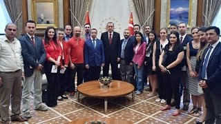 Cumhurbaşkanlığı Külliyesi Ana Binası Basına Açıldı