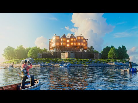 거대한 섬 점령해서 지상 낙원 파라다이스 만들기 RUST