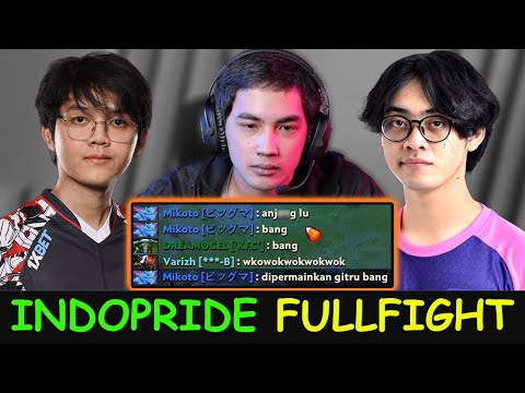 FULL OF INDOPRIDE MATCH - Inyourdream Gyro ft Dreamocel Varizh Jackky vs Mikoto Puck ft Hyde Dota 2