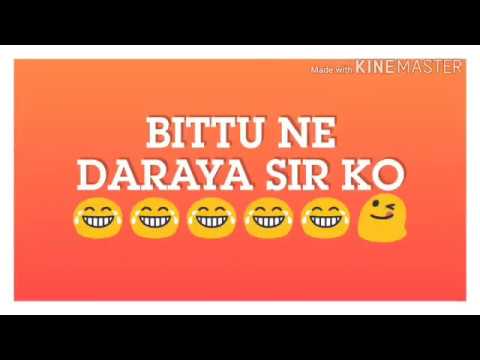 Yogesh Bittu Ne Daraya Sir Ko