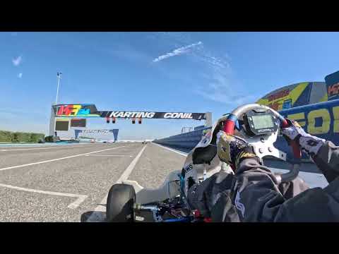 Karting Conil de la Frontera KR24. Gopro