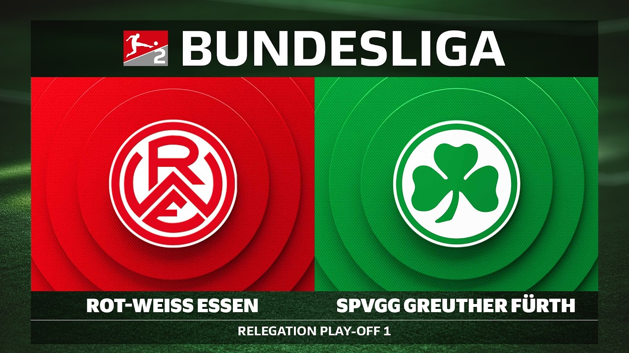 LIVE 🔴 Rot-Weiss Essen vs. SpVgg Greuther Fürth | Relegation Play-Off 1 - Bundesliga 2025/26