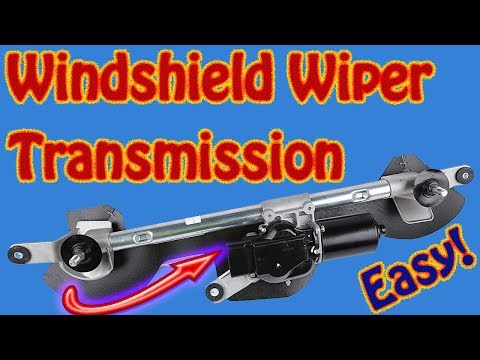 How to Replace a Windshield Wiper Transmission on Chevy Equinox Windshield Wiper Repair