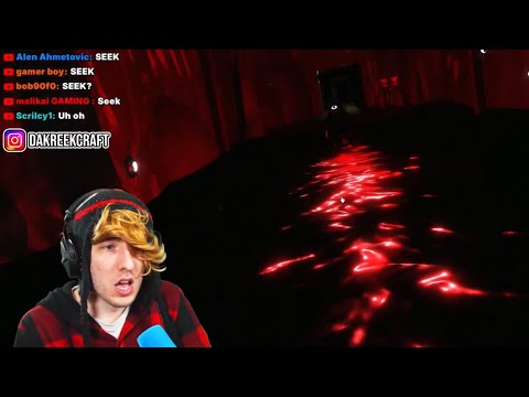 KreekCraft first encounter with SEEK in DOORS Floor 2! | Roblox