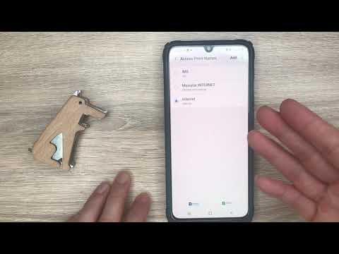 How to manually add data settings on Samsung Galaxy | Add APN Settings on Samsung phones