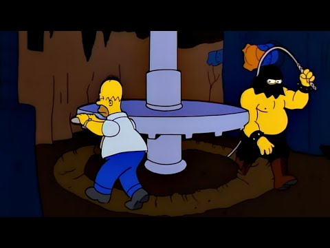 The Simpsons | Homer Simpson Reports For Much Worse Duty