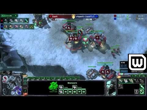 Winter Starcast #6 - LiquidTLO (Zerg) vs Keen (Terran)  Steal this build!
