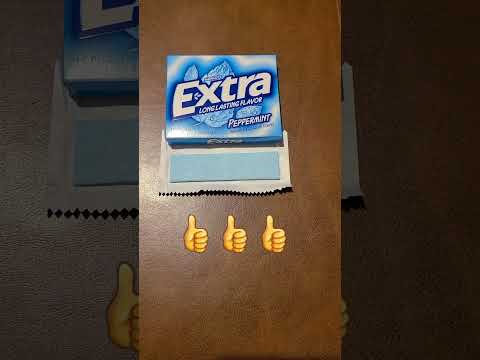 PEPPERMINT GUM - EXTRA VS ORBIT #shorts