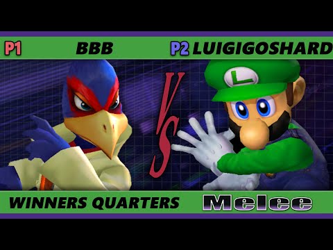 S@X 387 Online Winners Quarters - BBB (Falco) Vs. LuigigoShard (Luigi) Smash Melee - SSBM