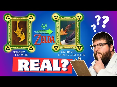 How Many Zelda Reptiles Are ACTUALLY REAL?! 🦎