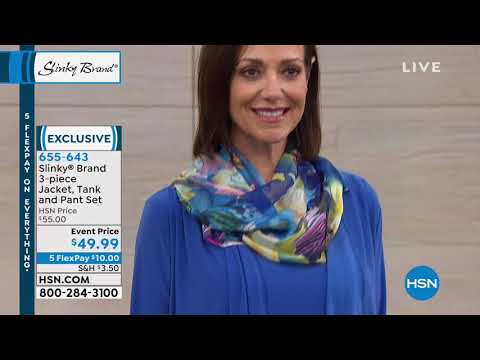 HSN | Slinky Brand Fashions 02.17.2019 - 02 AM