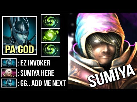 How To Beat Top 30 PA God by SumiYa Best Invoker in the World Craziest Combo Refresher WTF Dota 2