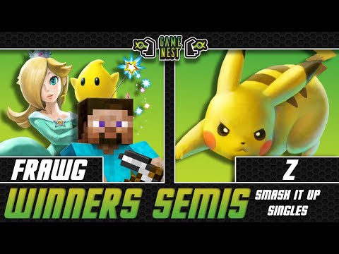 frawg (Steve, Rosalina) vs Z (Pikachu) Winners Semis | Smash It Up | 1/22/23