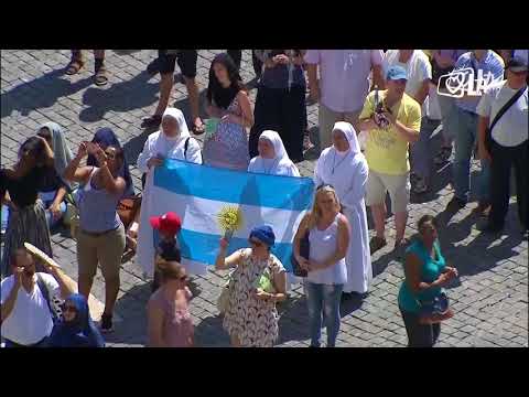 Angelus 27.8.2017. - Svi smo kamenčići koji izgrađuju Crkvu i nijedan kamenčić nije beskoristan