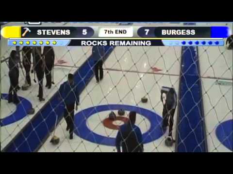 Curl Atlantic Championship: Men's Semifinal - Burgess vs Stevens