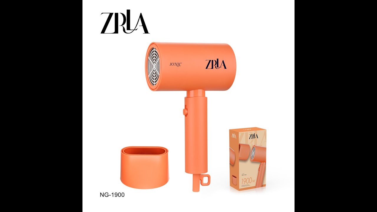 ZRLA Sèche-cheveux coiffant avec ionisation video thumbnail