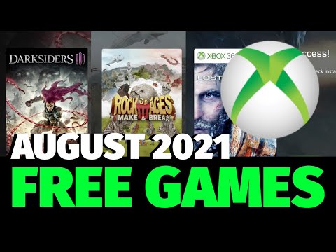 Xbox FREE Games for August 2021 | Xbox Live Gold membership | Xbox One S | Xbox One X