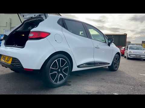 Renault Clio 1.2 16V Dynamique Nav Euro 6 5dr DN16JGF 2016 (16) 52K White2 owners Car ULEZ FOR SALE