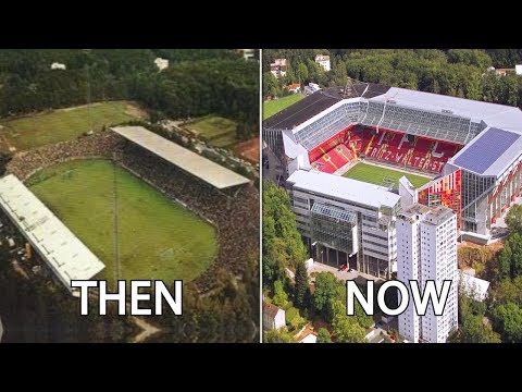 2. Bundesliga Stadiums Then & Now Video