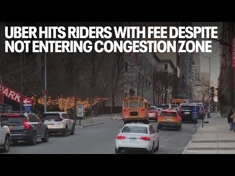 Uber hits riders with fee despite not entering congestion zone: Exclusive