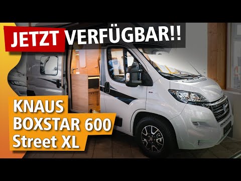 KNAUS BoxStar 600 Street XL | Das kompakte Wohnmobil für 4 Personen | JETZT VERFÜGBAR
