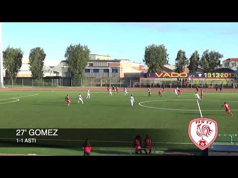 Calcio, Serie D. I gol di Vado - Asti 2-1 (Lo Bosco, Gomez, Manno)