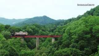 preview picture of video '旧三井芦別鉄道炭山川橋梁 - 芦別市 2013'