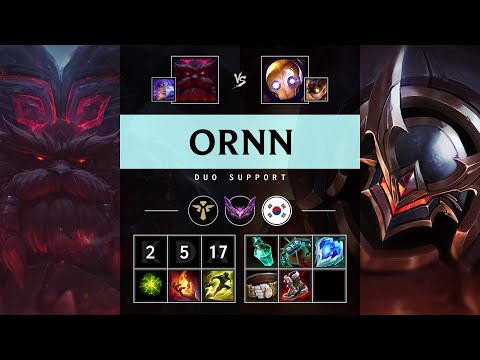 Ornn Support vs Blitzcrank - KR Master Patch 25.15