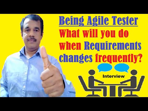 Being Agile Tester what will you do when Requirements changes frequently | testingshala