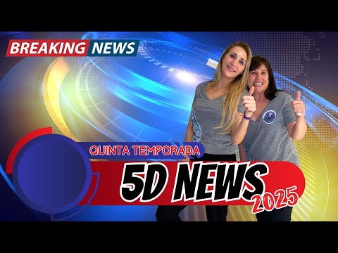 5D NEWS (81) 🪸• EL PRIMER NOTICIERO POSITIVO • 🪸 || Naty Faviano - Andrea Barnabé
