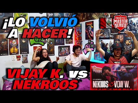 🔴COLOMBIANS REACT TO VIJAY KESH VS NEKROOS - HE DID IT AGAIN! [FMS PERU 2024]