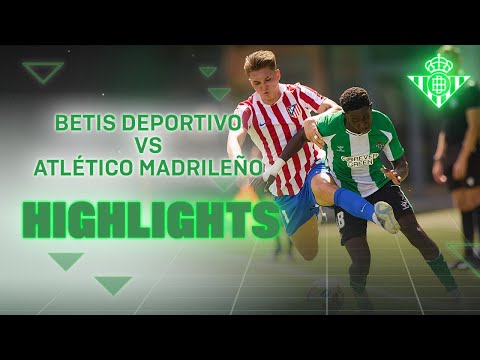Resumen del partido Betis Deportivo - Atlético Madrileño (0-2) | CANTERA