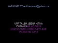 Jaane Kaise Kab Kaha For Male Karaoke Sanya Shree ️