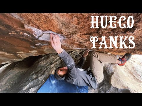 Hueco Tanks bouldering December 2022 (V2 - V11)