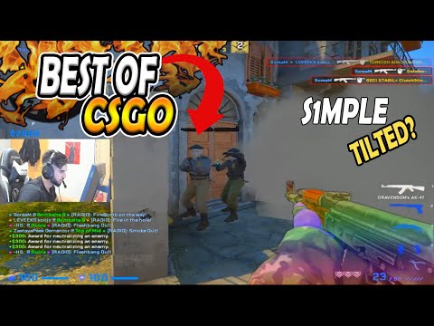 200IQ VERTIGO BOOST?? CHRISJ 1V5 ACE CLUTCH!! S1MPLE IS TILTED? CS:GO Twitch Highlights #3