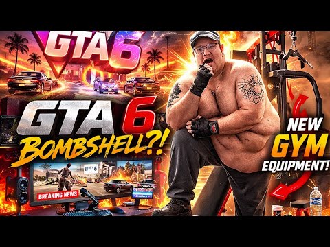 🚨 GTA 6 BOMBSHELL REVEALED?! 😱 LIVE Reaction + New Gym Equipment Reveal 💪 Movie Night 🌙 😄