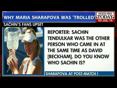 download lagu mp3 mp4 Maria Sharapova On Sachin, download lagu Maria Sharapova On Sachin gratis, unduh video klip Maria Sharapova On Sachin