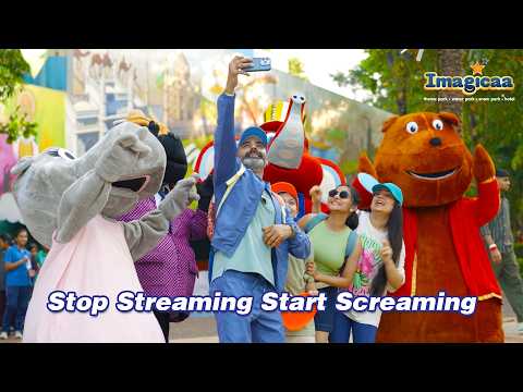 Time to stop streaming and Start Screaming at Imagicaa with Family