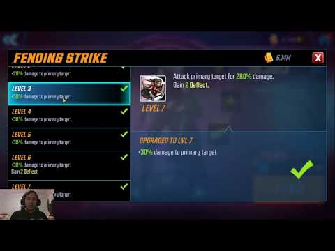 Upgrading Skill Bug - T4 Mats Wasted - Marvel Strike Force