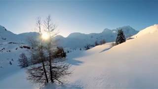 Hennie Bekker's "Alpine Retreat" from the album Winter Reflections, Kaleidoscopes series