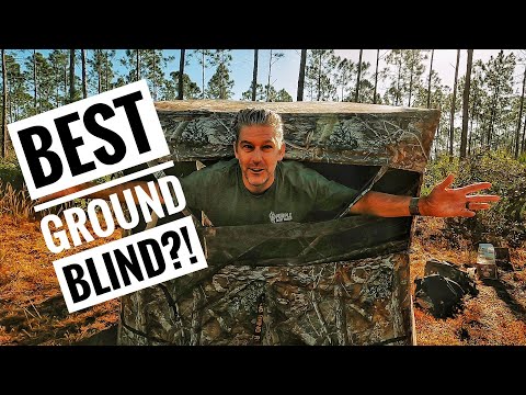 The BEST Turkey Hunting Ground Blind? | Rhino Blind 200 Review