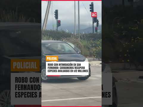 📻#Policial | Robo con intimidación en San Fernando