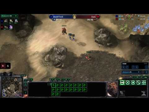 ShoWTimE (P) vs Dark (Z) - A lesson in delaying your Mothership Core - G3 Final game
