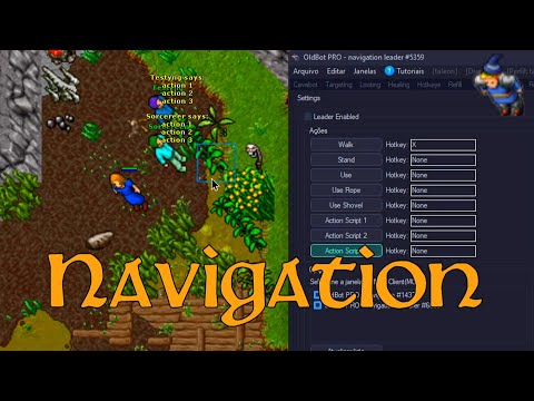 Tutorial NAVIGATION | OldBot Tibia Bot