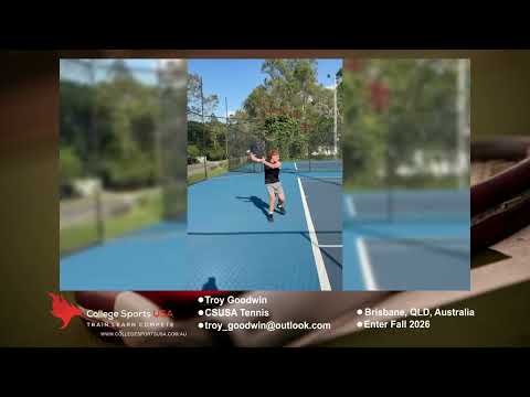 CSUSA - TENNIS - Troy Goodwin