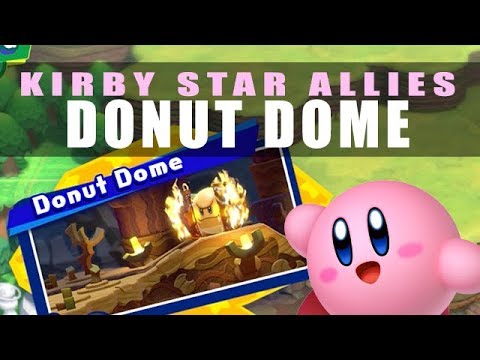 Donut Dome Kirby Star Allies walkthrough #2 - Donut Dome jigsaw pieces